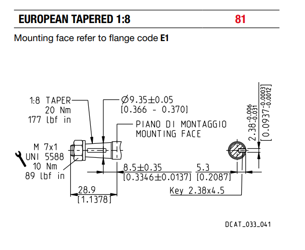 TAPERED-1.8-SHAFT-81