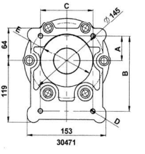 Ultra Flange Pump To 30500 Series Clutches