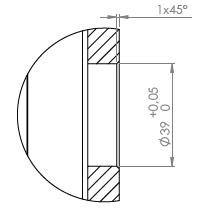 Petrol Engine Bell housing and drive coupling kit to suit Hi-Lo pump, 3/4 Shaft