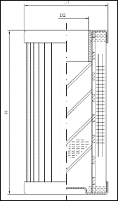 Filtrec DMD0008E10B Filter Element