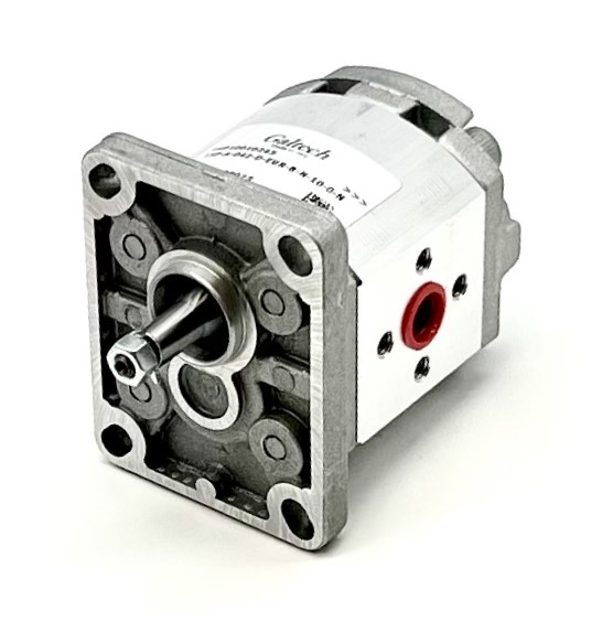 Walvoil Hydraulic Gear Pump, Group 1, 0.89CC, Clockwise, Flange Ports 26x26, EU 4Bolt 1/8 Taper