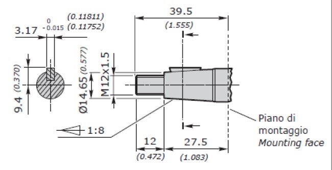 Galtech Hydraulic Gear Pump, Gp2, 4.0CC, Clockwise, 1/2" BSP Inlet, & Outlet, EU 4Bolt 1/8 Taper Galtech Hydraulic Gear Pump, Gp2, 4.0CC, Clockwise, 1/2" BSP Inlet, & Outlet, EU 4Bolt 1/8 Taper