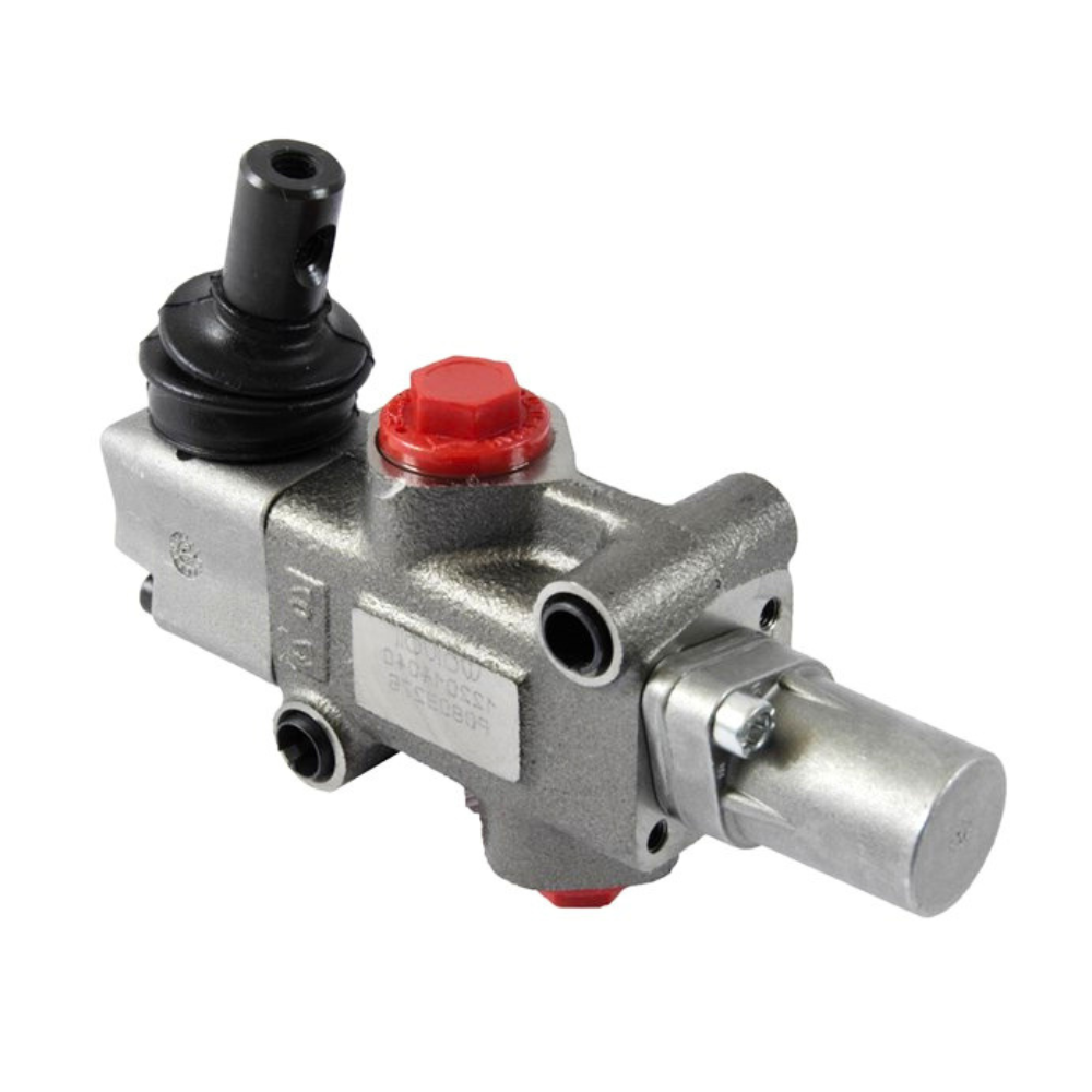 Walvoil, DF5/2B17L, 2 Ways 3/8", Closed Centre, Spring Return, Lever Control, Manual Spool Diverter Valve