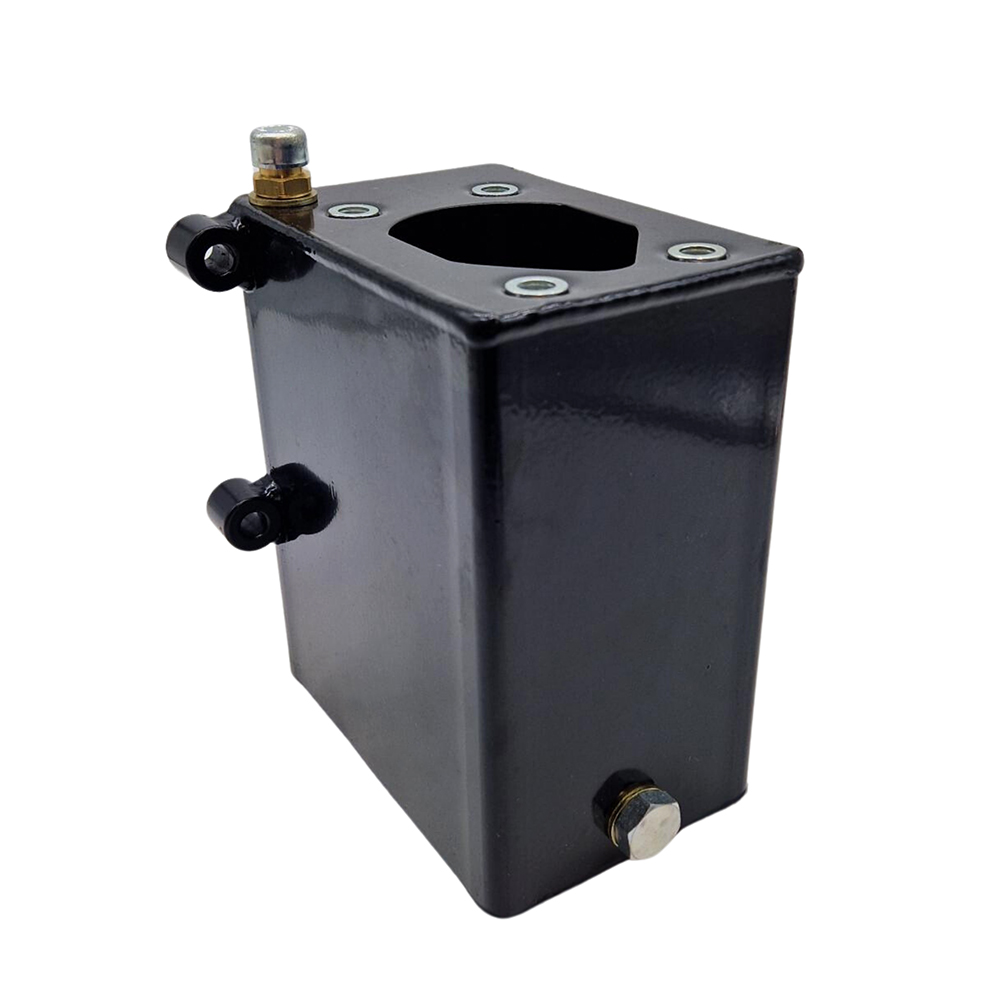 2 Litre Black Steel Handpump Tank