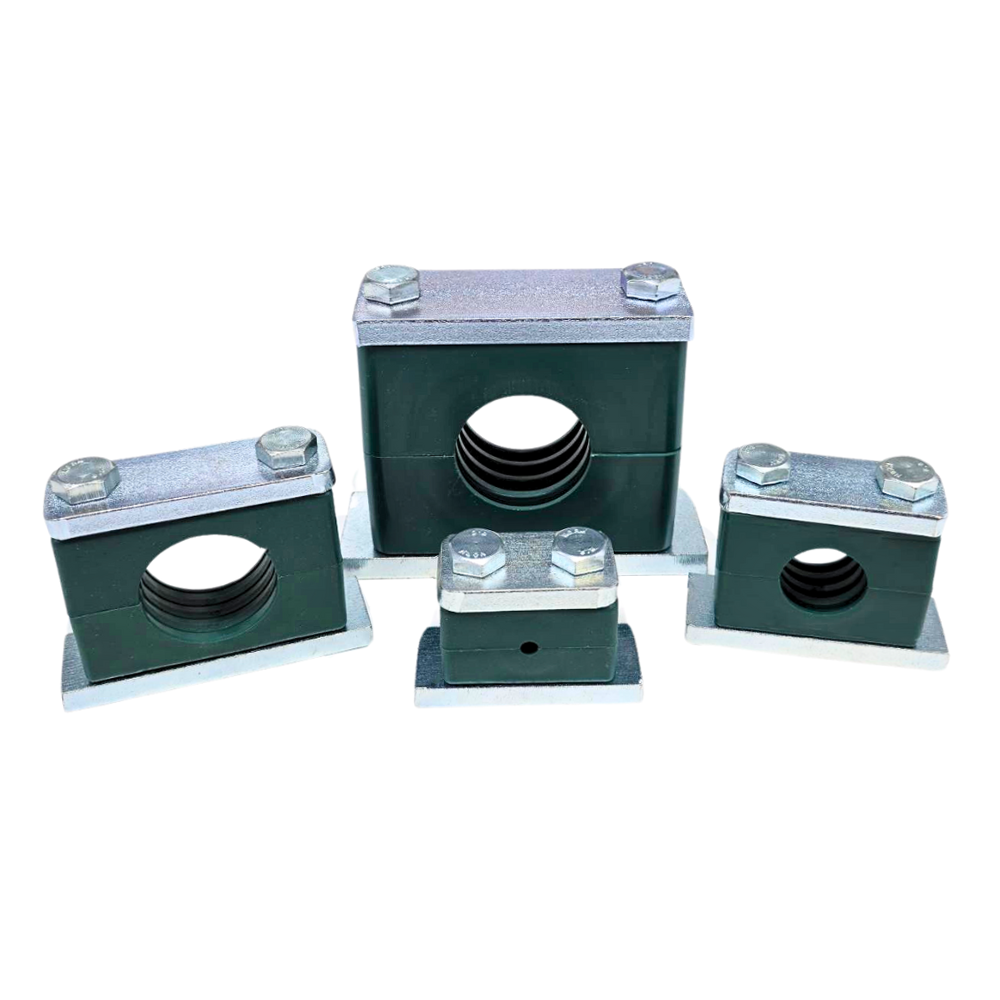 15mm, Group 1, Heavy Polypropylene Complete Tube Clamp 15mm, Group 1, Heavy Polypropylene Complete Tube Clamp