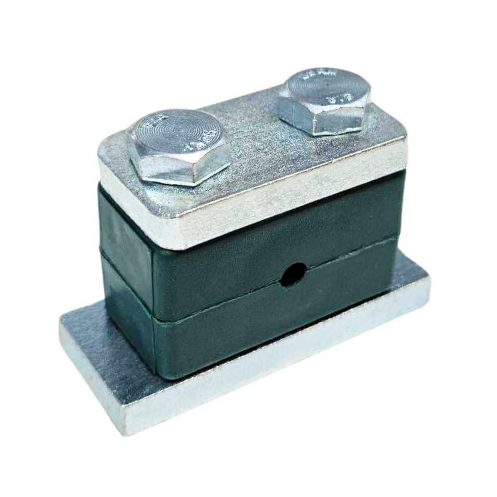 6mm, Group 1, Heavy Polypropylene Complete Tube Clamp 6mm, Group 1, Heavy Polypropylene Complete Tube Clamp
