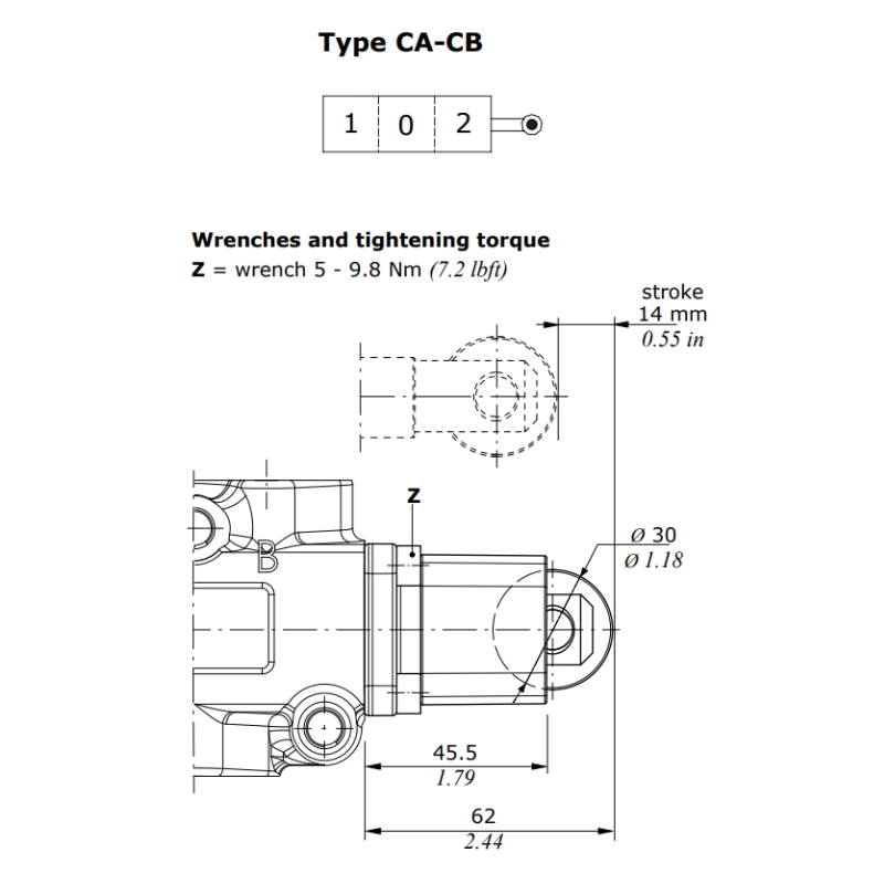 Walvoil DF10, 3 Way, 1/2" BSP, Closed Centre, Cam Controlled, Diverter Valve, Manual Spool, Spring Return, 90 L/min, 315 bar