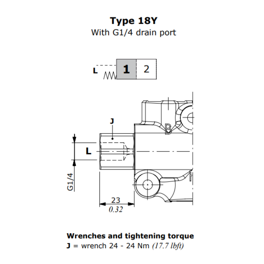 Walvoil DFE052 2 Way 3/8" BSP Solenoid Diverter Valve, 12V DC, Open Centre with Drain Port, Galvanized Body Walvoil DFE052 2 Way 3/8" BSP Solenoid Diverter Valve, 12V DC, Open Centre with Drain Port, Galvanized Body