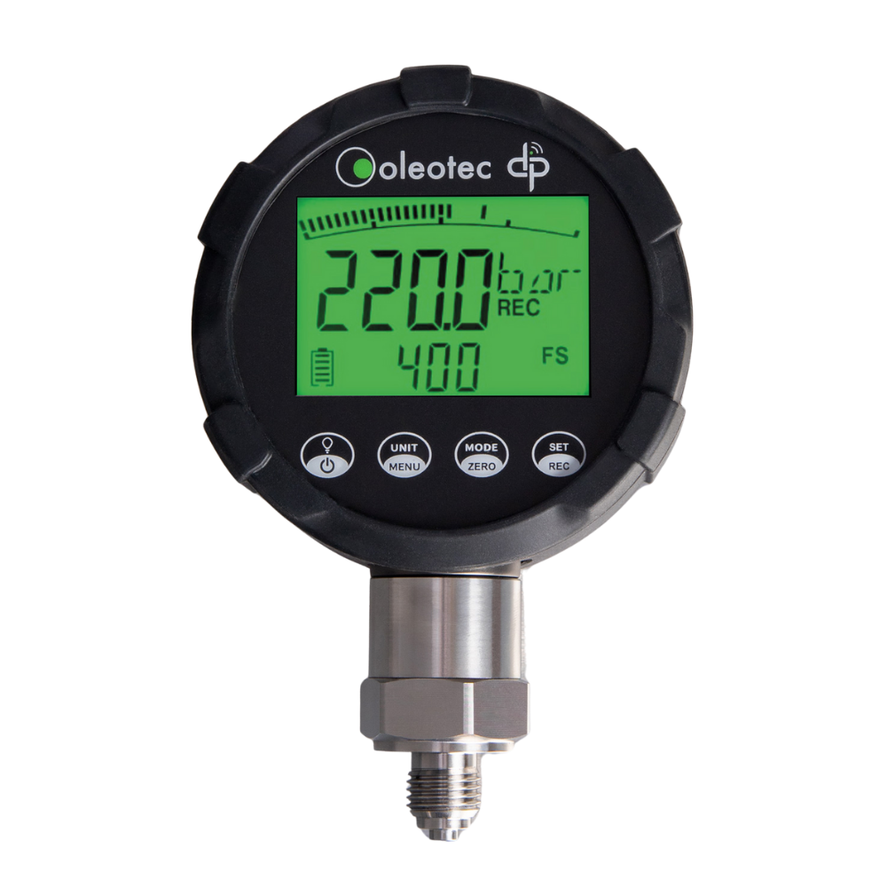 Oleotec DP1 Digital Pressure Gauge, 0-60 Bar