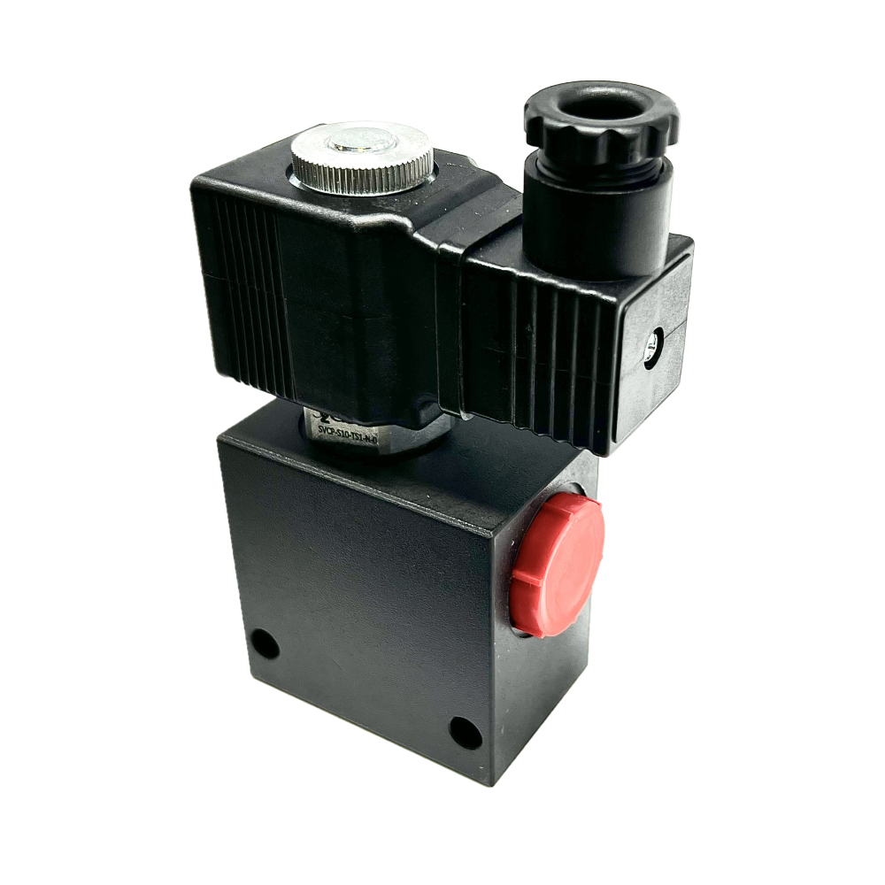 1/2"Bsp 12VDC 2Way Norm Closed Poppet 2/2 Valve 70L/min