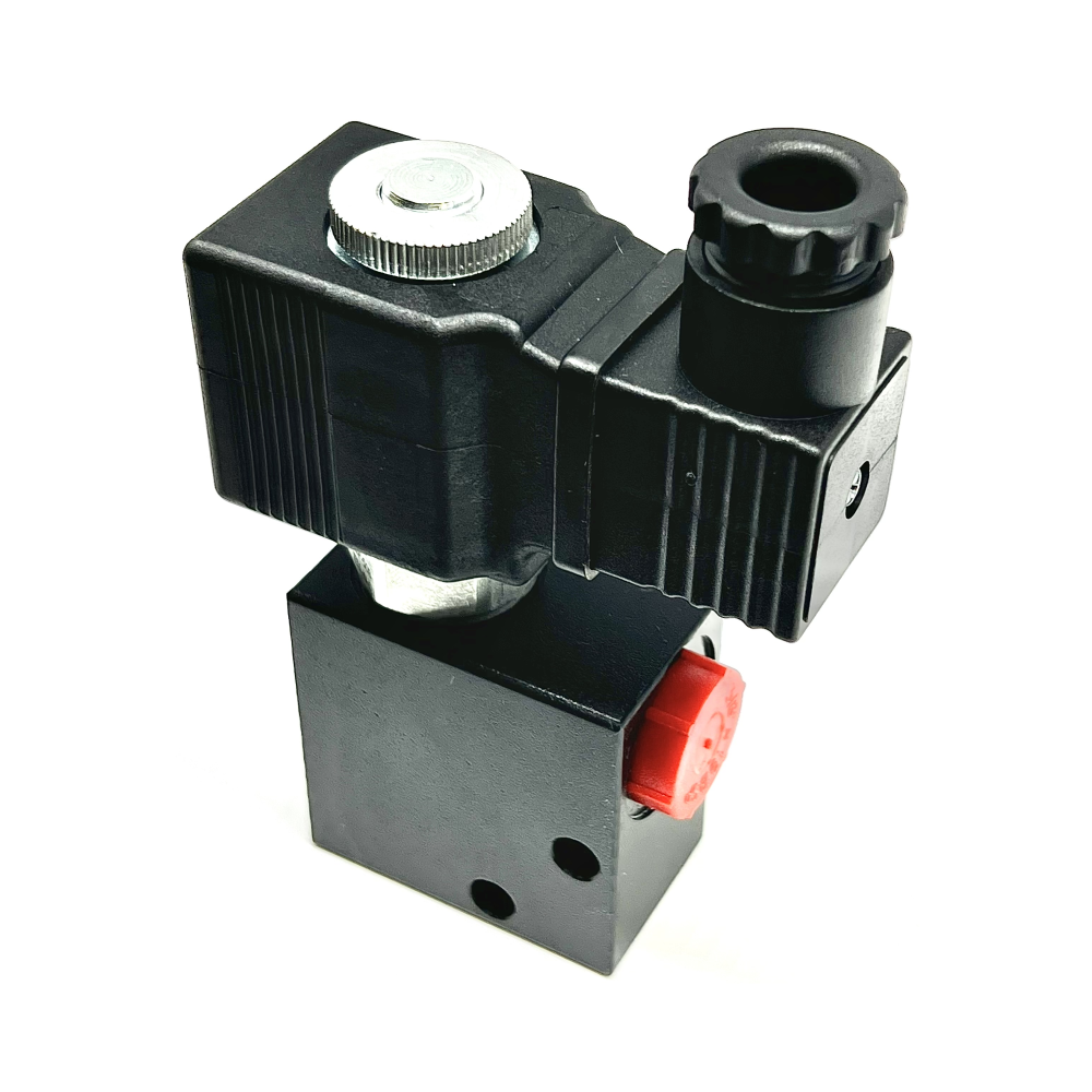 3/8"Bsp 12VDC 2Way Norm Closed Poppet 2/2 Valve 40L/min