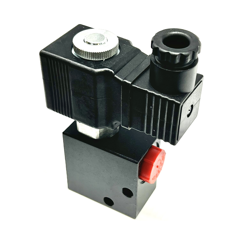 3/8"Bsp 12VDC 2Way Norm Closed Double Poppet 2/2 Valve 40L/min