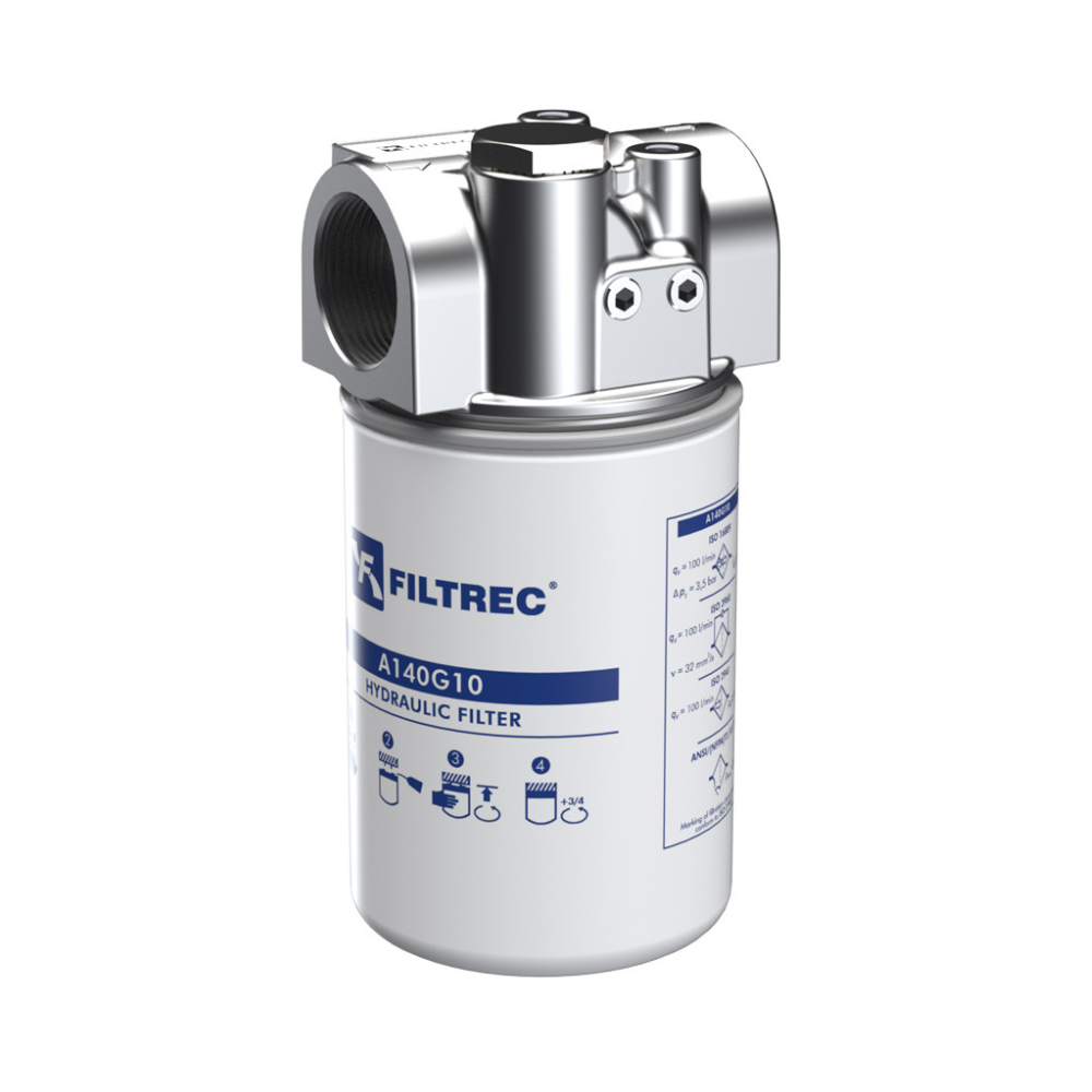Filtrec FAH In-Line Spin-on Type Filter, 6 Micron, 3/4" BSP, 50 L/min