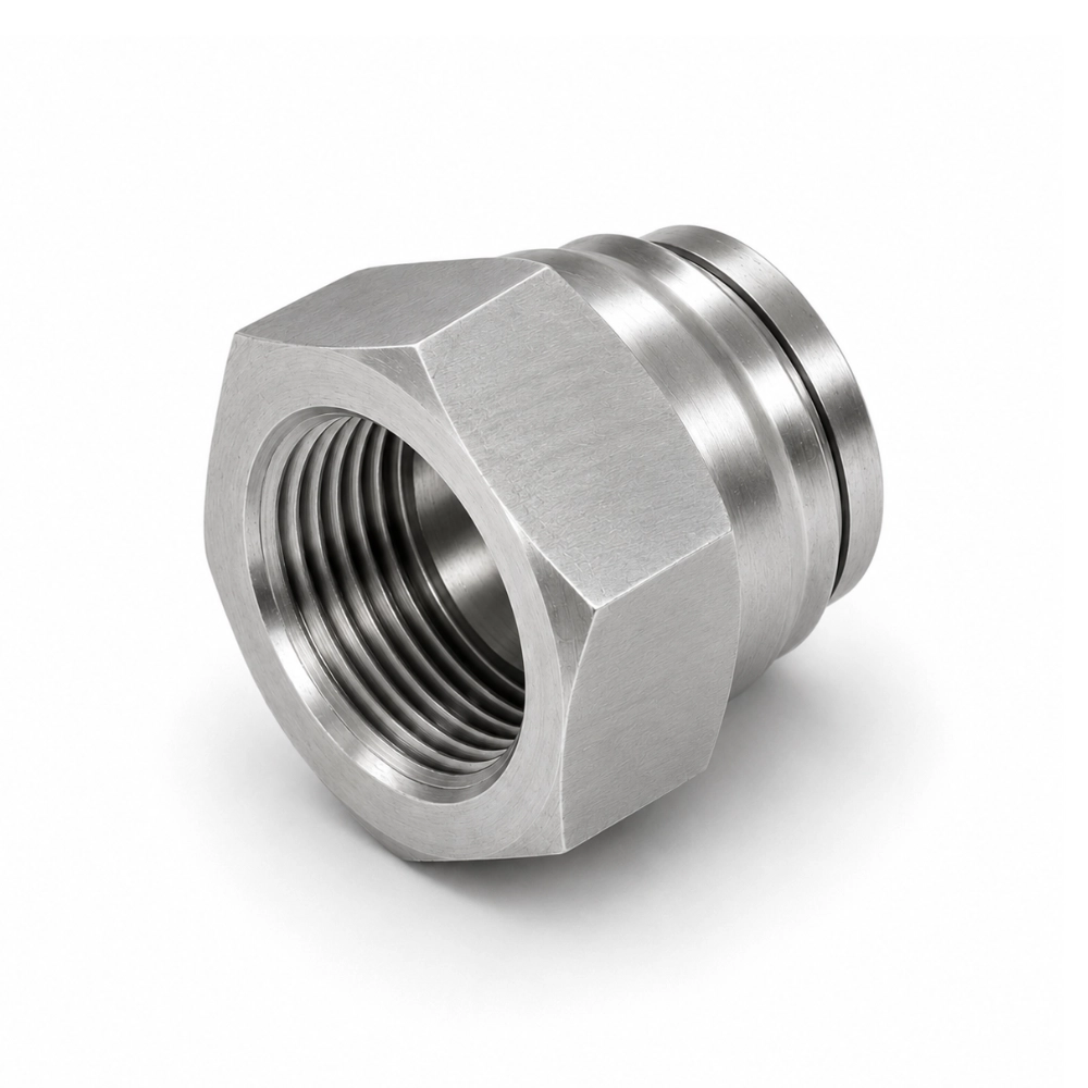 1/8" BSP Female Swivel Hydraulic Blanking Cap