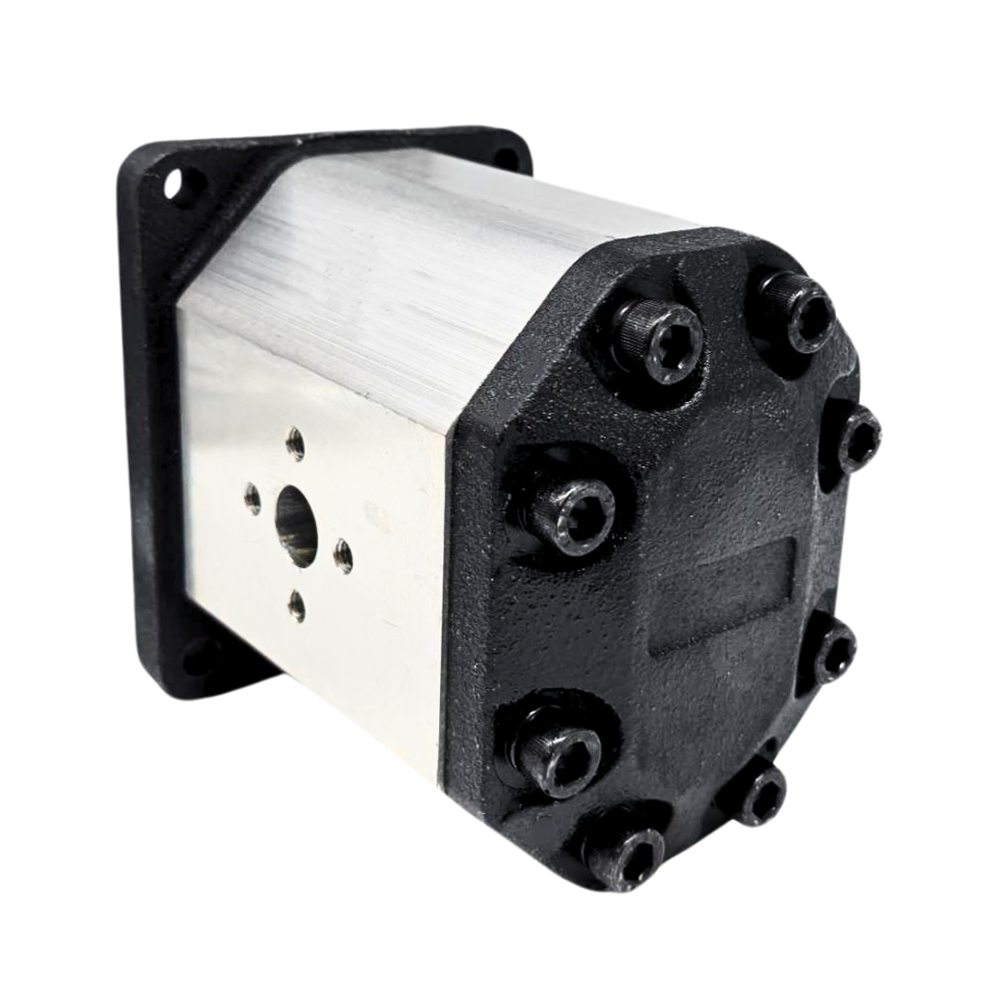 Hydraulic Group 3, 25CC, Clockwise, Gear Pump Complete With Elbow Port Connectors 51mm x 40mm Hydraulic Group 3, 25CC, Clockwise, Gear Pump Complete With Elbow Port Connectors 51mm x 40mm