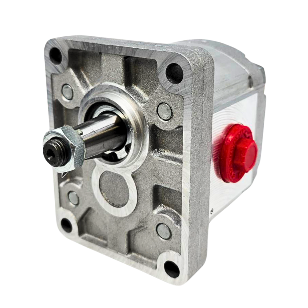 Hydraulic Group 2 gear motors, Reversible (with external drain), 4CC, 4 Bolt, 1/8 Taper, BSP ported