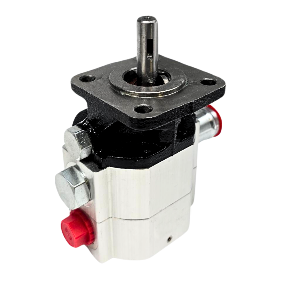 16 GPM Hydraulic two stage Hi-Low gear pump 4 Bolt Flange at 3600 rpm