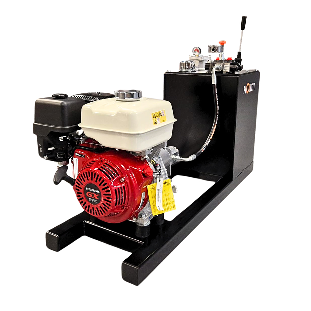 Honda GX200 Double Acting Petrol Engine Driven Hydraulic Power Units, 6.5HP, 11.5 L/min