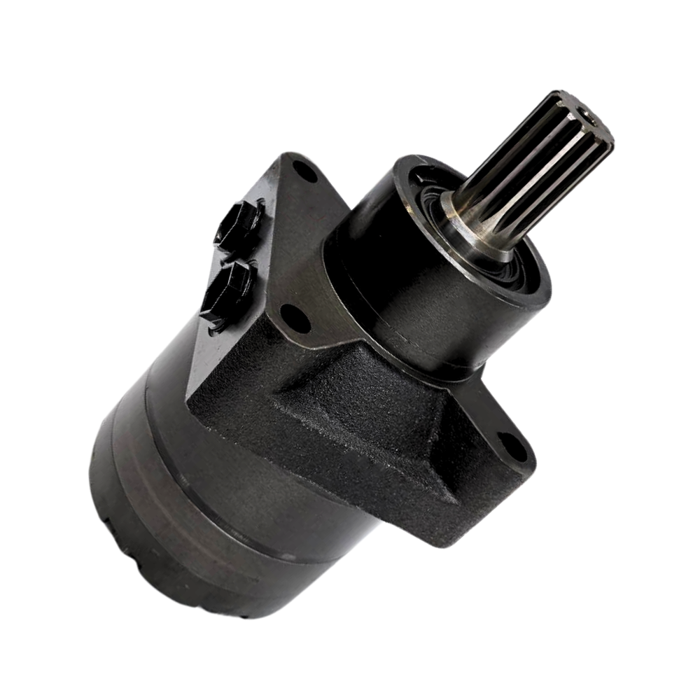 M+S Hydraulic Motor 314,9 cc/rev 4 bolt wheel mount 14 tooth splined