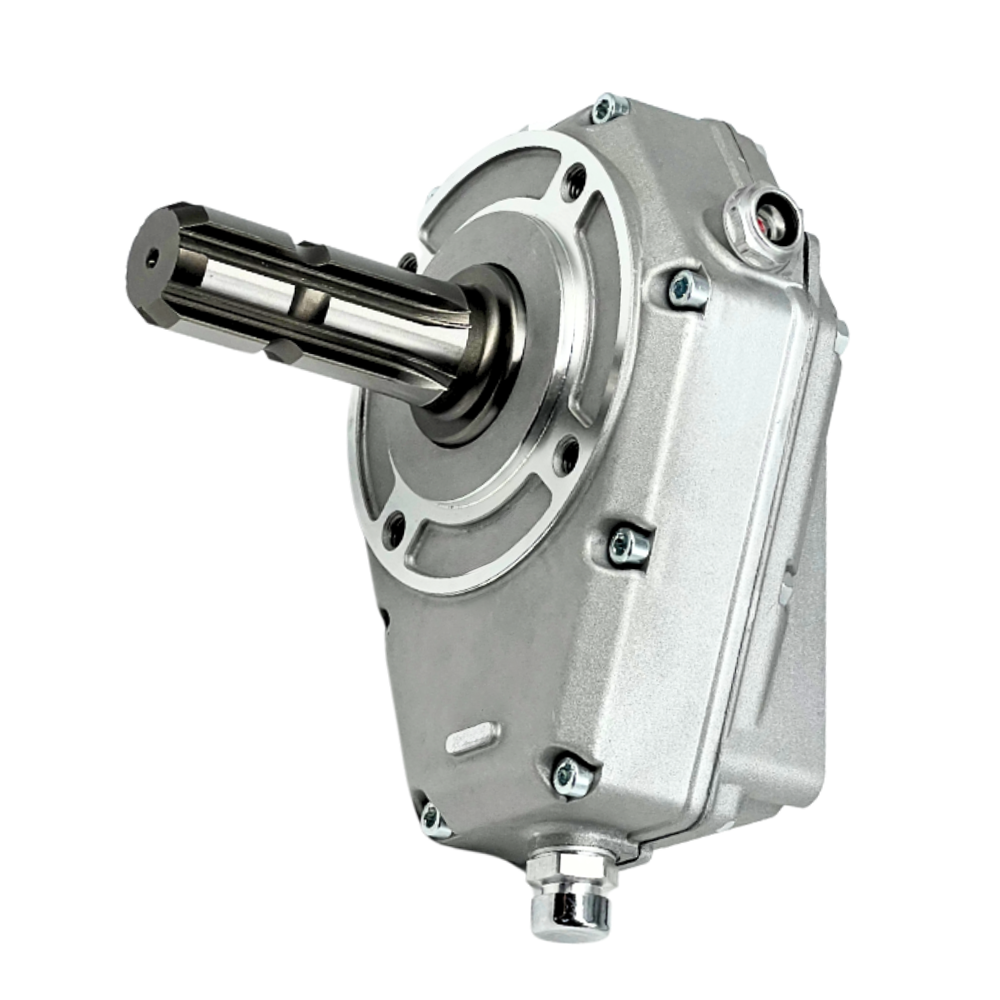 Hydraulic PTO Gearbox, 10kW, Male Shaft, Ratio 1:3, Group 2 Pumps, Series 6001