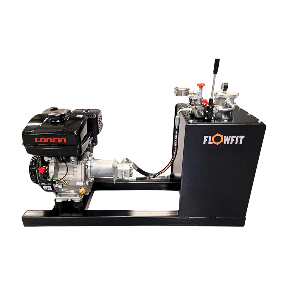 Loncin G200 Petrol Engine Driven Double Acting Power Unit, 6.5HP, 11.5 L/min Loncin G200 Petrol Engine Driven Double Acting Power Unit, 6.5HP, 11.5 L/min