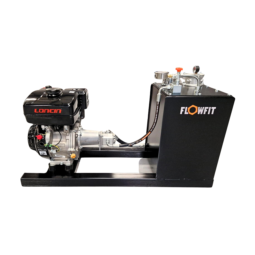 Loncin G200 Petrol Engine Driven P+T Circuit Power Unit, 6.5HP, 11.5 L/min Loncin G200 Petrol Engine Driven P+T Circuit Power Unit, 6.5HP, 11.5 L/min