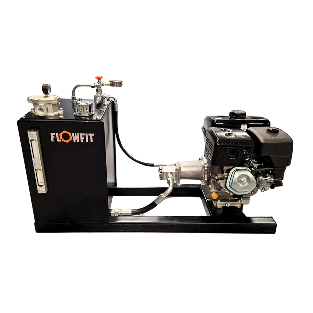 Loncin G200 Petrol Engine Driven P+T Circuit Power Unit, 6.5HP, 11.5 L/min Loncin G200 Petrol Engine Driven P+T Circuit Power Unit, 6.5HP, 11.5 L/min
