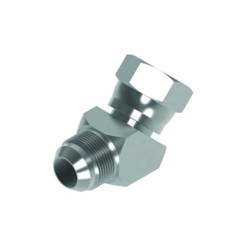 7/16 JIC M/F 45° Compact Hydraulic Adaptor