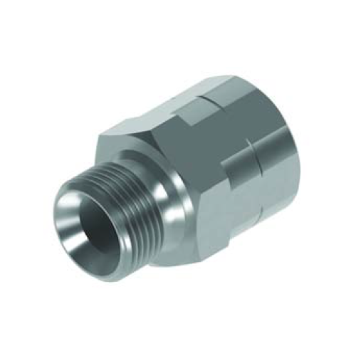 1/8 BSP x 1/8 NPTF M/Fix Fem Ext Hydraulic Adaptor