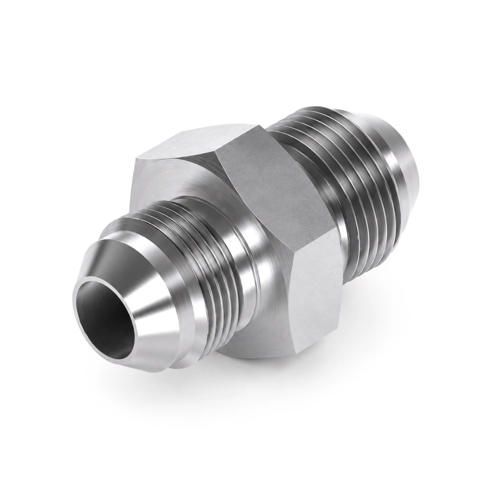 7/16" JIC Male to 1/8" BSP JIS 60° Extended Flare Male Hydraulic Adaptor