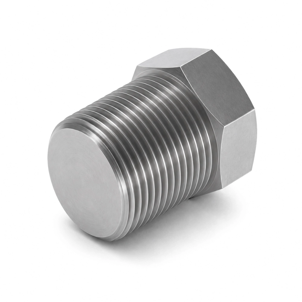 1/8" NPTF Solid Hydraulic Blanking Plug