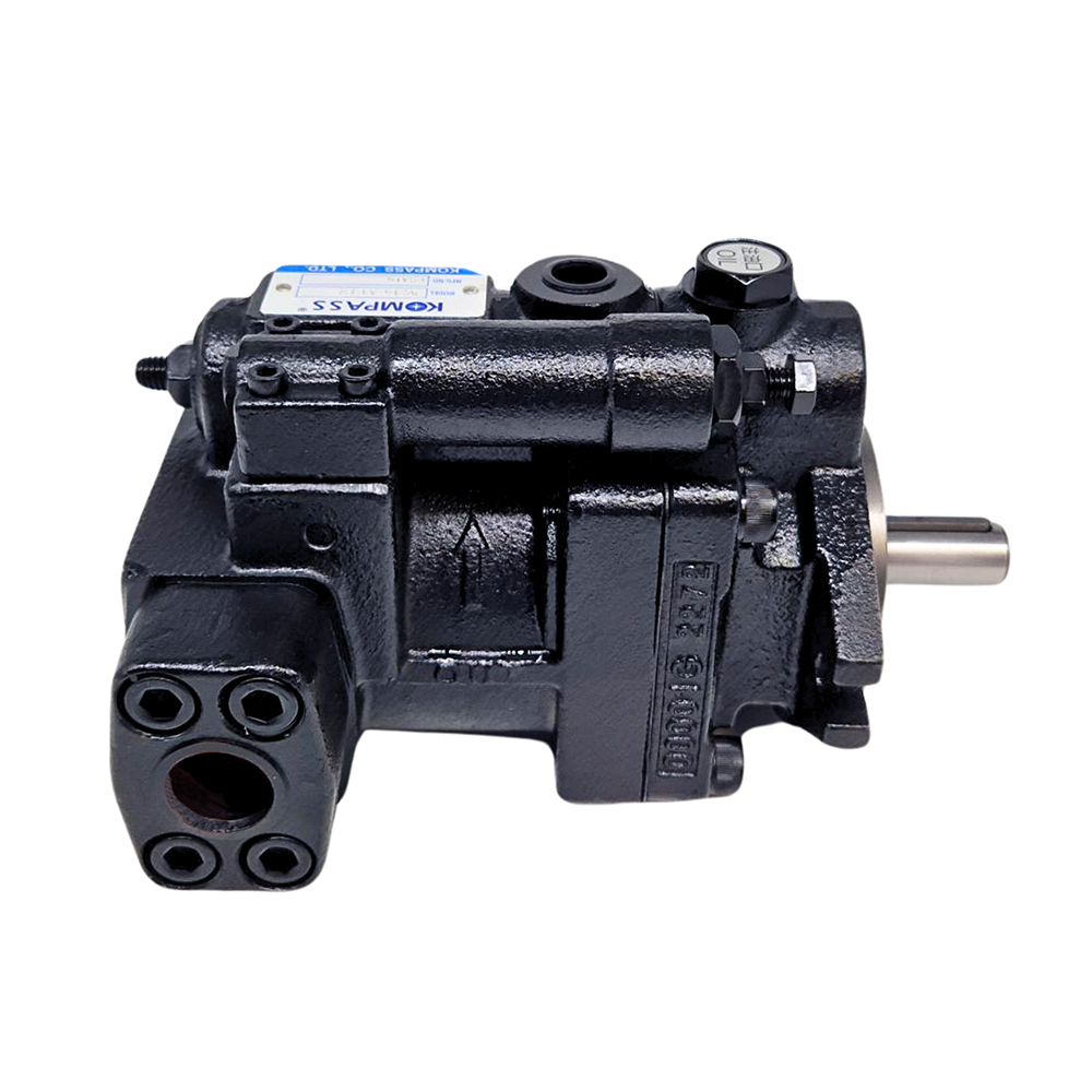 Kompass PVS Hydraulic Piston Pump, 100CC, 30-286 Bar, Standard Compensator