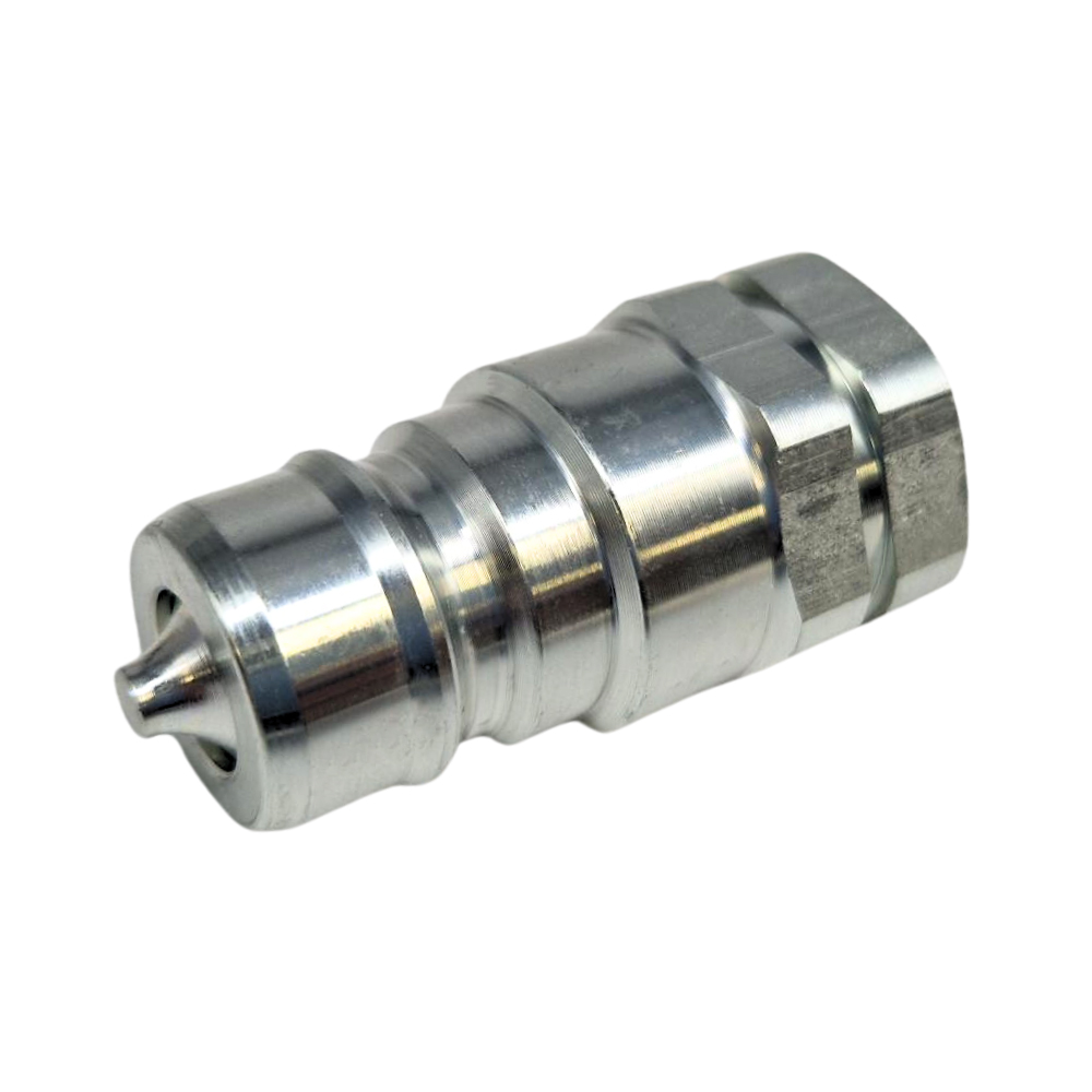 Hydraulic ISO A quick release coupling, Male, 1" BSP
