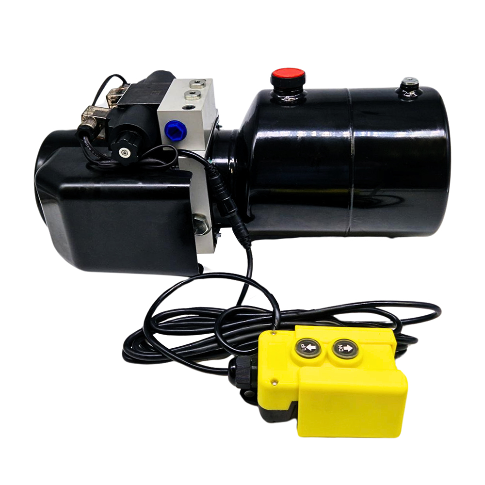 Flowfit 48V DC Double Acting Hydraulic Power Pack 1.6KW with 4L Steel Tank Flowfit 48V DC Double Acting Hydraulic Power Pack 1.6KW with 4L Steel Tank