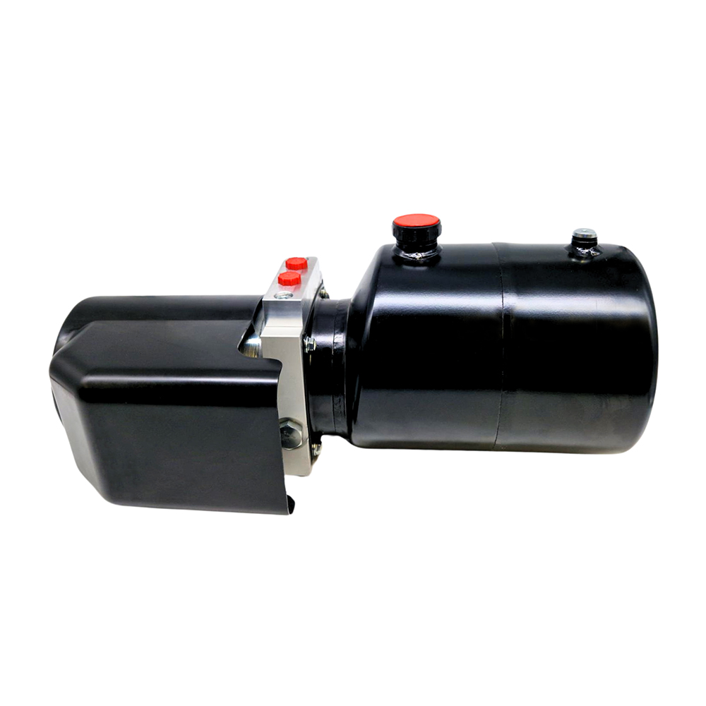 Flowfit 12V DC P+T Circuit Hydraulic Power Pack 1.6KW with 4L Steel Tank Flowfit 12V DC P+T Circuit Hydraulic Power Pack 1.6KW with 4L Steel Tank