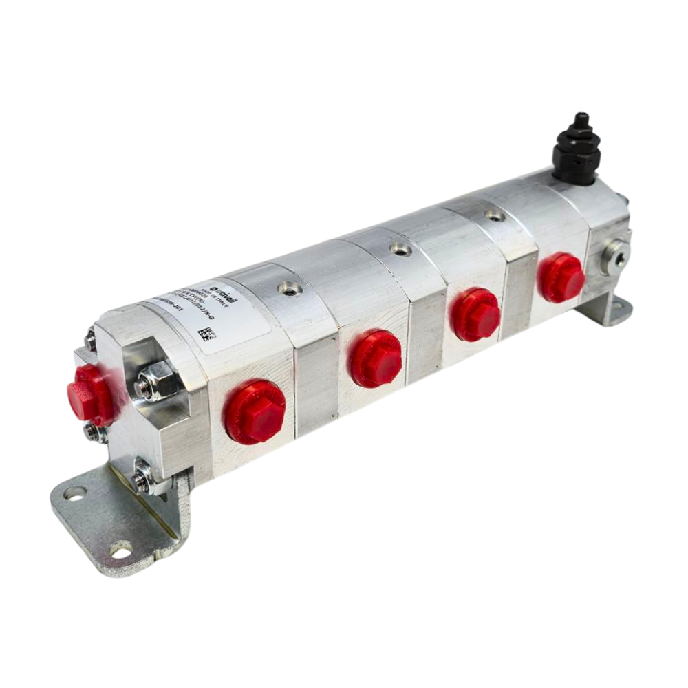 1SF Group One Single Rephasing Geared Flow Divider Left Inlet, 2 Way, 9L/Min, 1.2cc/Rev