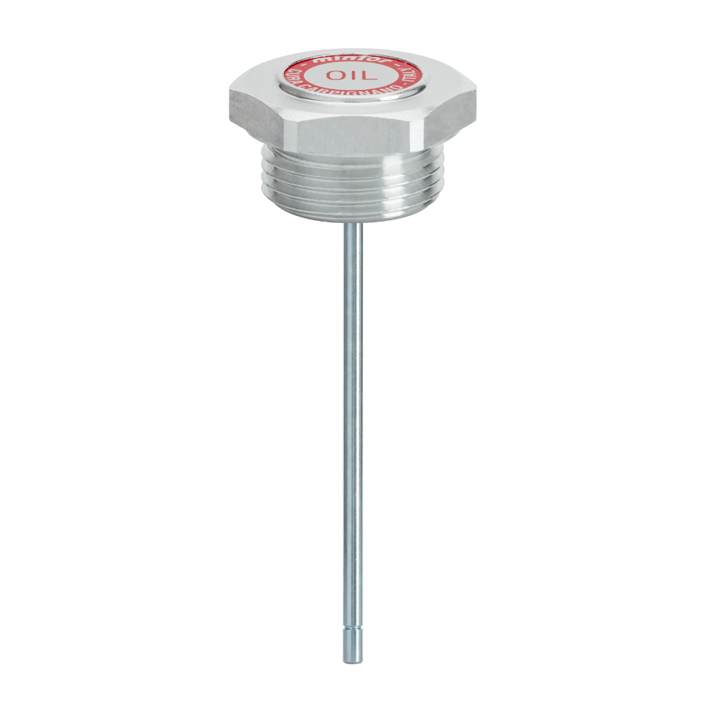 Hydraulic filling plug with dipstick, 42x3