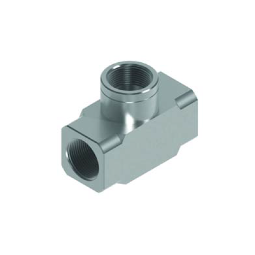 1/8 BSP Fix Fem Tee Hydraulic Adaptor