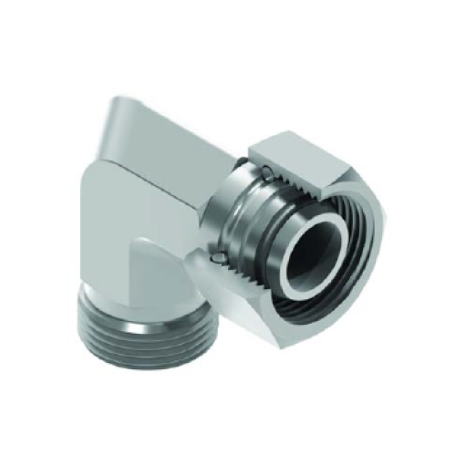 M20 (12S) M/F 90° Compact - Body Only Hydraulic Adaptor M20 (12S) M/F 90° Compact - Body Only Hydraulic Adaptor
