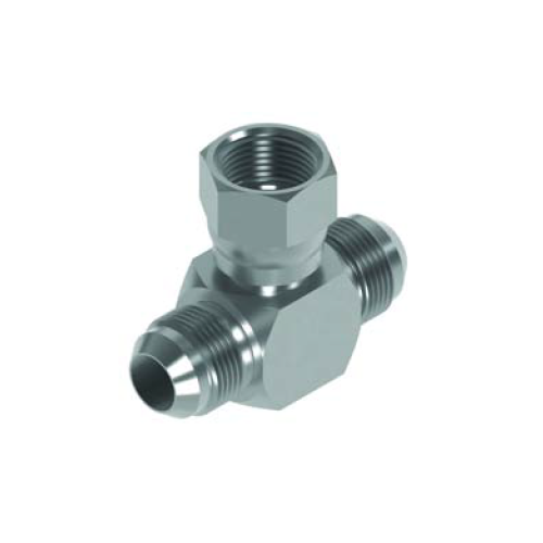 7/16 JIC M/M/F Tee Hydraulic Adaptor