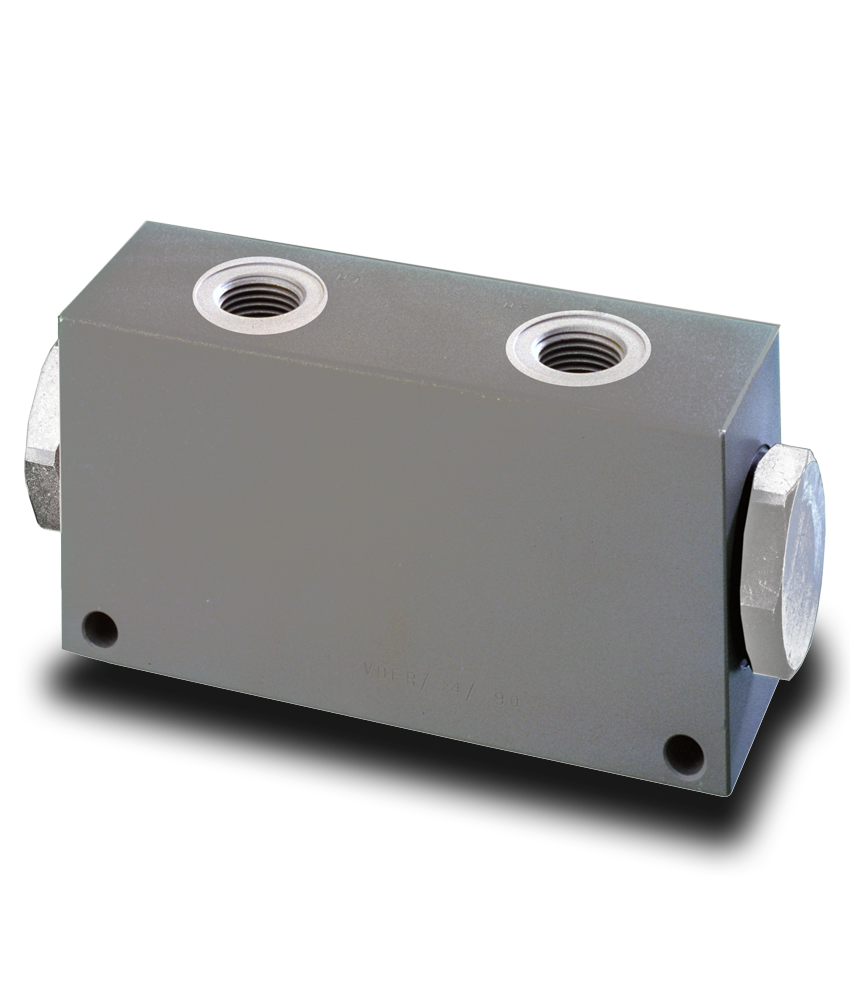 Walvoil Aluminium VDFR 34-90 Flow Divider Pressure Compensated Valve, 3/4" BSP Ports