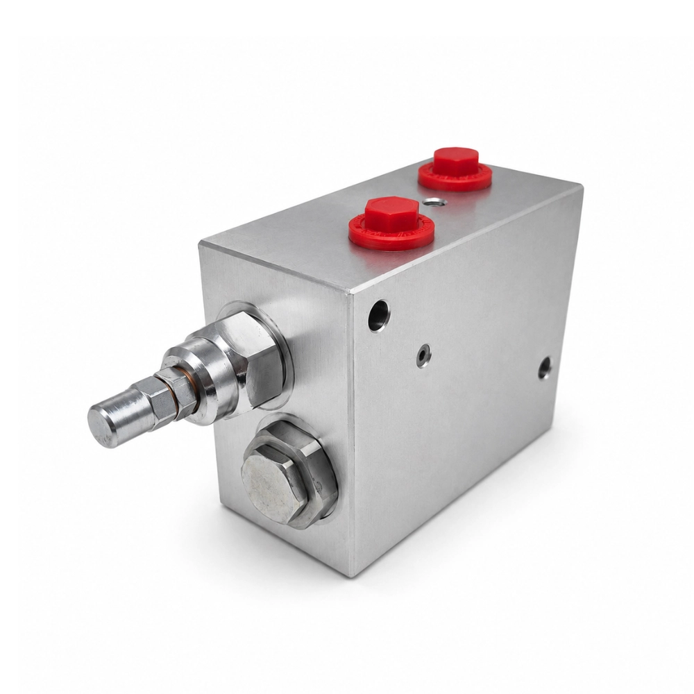 Walvoil VDA 3/8" BSP Unloader Valve, 25 L/min, 100-250 Bar, Aluminium