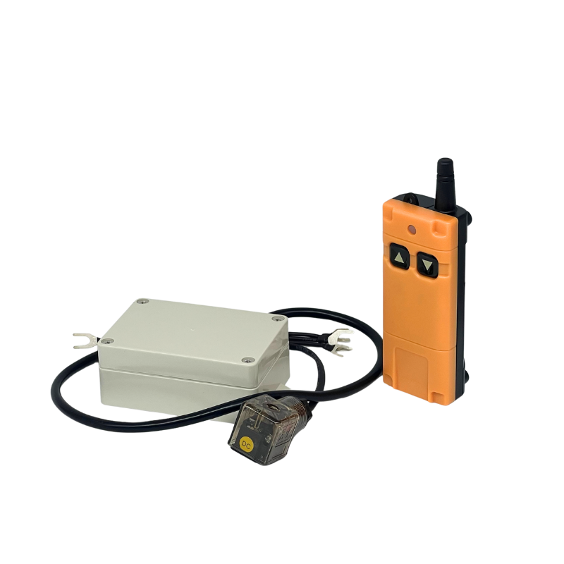 Wireless Remote Pendant, Single Acting, 2 Button, 12/24V