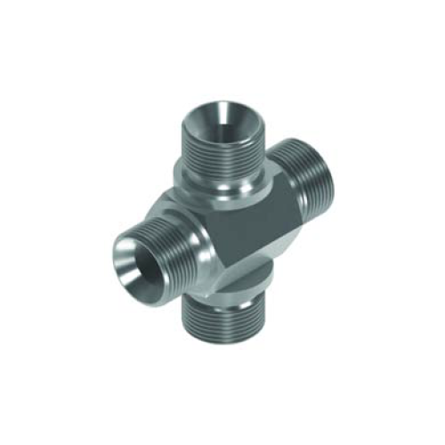 1/8 BSP Male Cross For Bonded Seal Hydraulic Adaptor