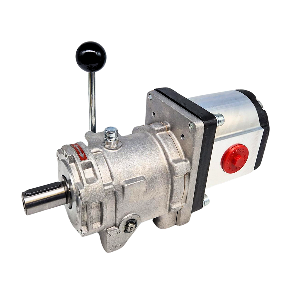 Galtech Mechanical clutch and Pump assembly, 29cc group 3 pump, 52.2l/min at 200Bar at 1800rpm, 20Kw Output ZZ000474