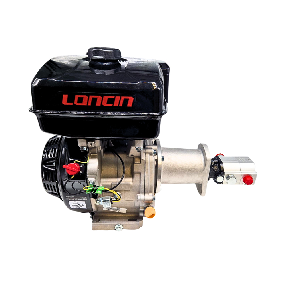 Loncin G200 Petrol Engine Hydraulic HI/LO Gear Pump Set 6.5HP, 30.2 L/min