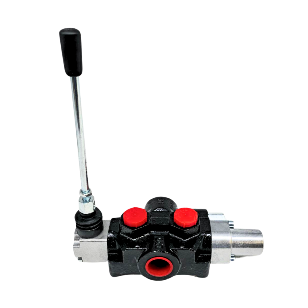 Flowfit 1 Bank, 3/4 BSP, 80 L/min Auto Kick Out, Compact Log Splitter Lever Valve Flowfit 1 Bank, 3/4 BSP, 80 L/min Auto Kick Out, Compact Log Splitter Lever Valve