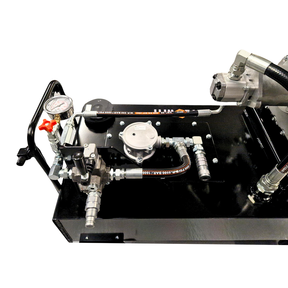 Loncin D460 Diesel Engine Driven, Hydraulic P & T Circuit Power Unit, 10HP, 18 L/Min, 100L Tank Loncin D460 Diesel Engine Driven, Hydraulic P & T Circuit Power Unit, 10HP, 18 L/Min, 100L Tank