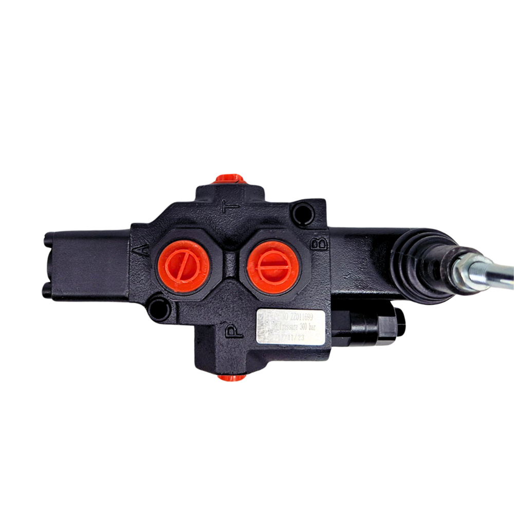 Flowfit 1 Bank, 3/8" BSP, 45 L/Min Double Acting Monoblock Valve Complete With 4 x BSP Male Adaptors