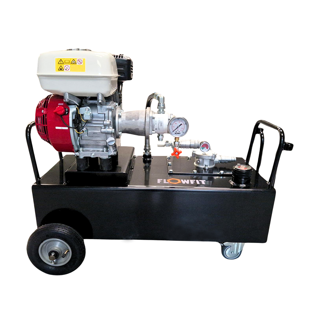 Honda GX200 Petrol Engine Driven, Hydraulic P & T Circuit Power Unit, 6.5HP, 11.5 L/Min, 50L Tank Honda GX200 Petrol Engine Driven, Hydraulic P & T Circuit Power Unit, 6.5HP, 11.5 L/Min, 50L Tank